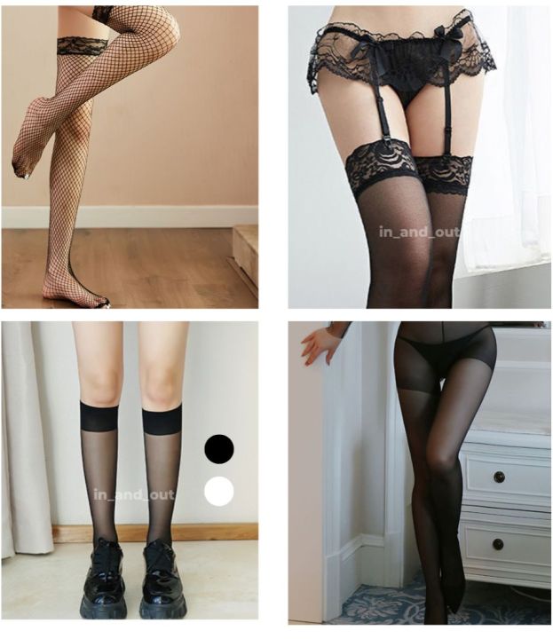 SARAWAK Sexy Lace Stocking women / Pantyhose Women / Thigh High Stockings /  Cosplay Lingerie Socks     | Lazada