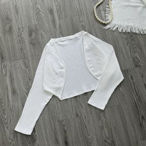 Áo khoác Bigsize Nữ dáng lửng vải thun gân co giãn thời trang - KG