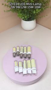 E14 Led Bulb Lamp 7w-18w Corn Light3000k 6000k 220v 240v 360° Replace Halogen Lamps Smd2835 Bulbs Ceiling Lighting Energy-saving Ceramic High-brightness Lights For-room Home