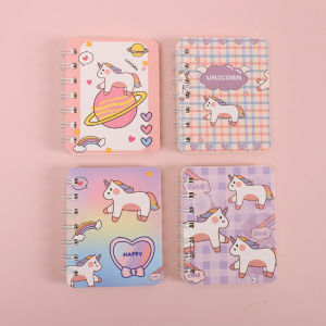 Harga Grosir - Buku Catatan Kecil Notebook Ring Motif / Notebook Ring Motif / Buku Mini Alat Tulis