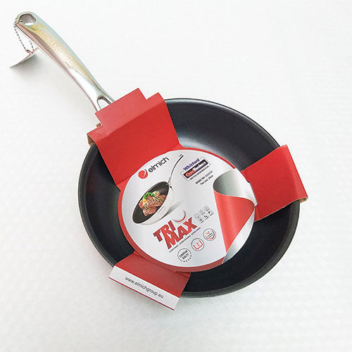 Chảo inox cao cấp 2 lớp đáy liền Elmich Trimax EL 3740 28cm
