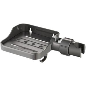 แป้นยึดฝักบัวมือถือที่จับฝักบัวที่วางฝักบัวฝักบัวปรับได้พร้อมที่หนีบแบบจานรองสบู่ที่วางสบู่ห้องน้ำ