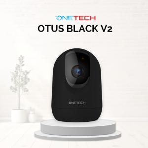 OneTechPh OTUS Black 2.0 CCTV Security Camera 2 Way Audio 2MP Indoor Night Vision 1080P HD Wifi Phone Control