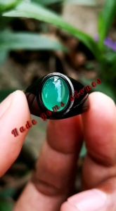 NATURAL 100% GREEN CHALSEDONY RASA BACAN SUPER CRISTAL
