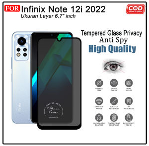 Tempered Glass AG Matte Infinix Note 12i 2022 Anti Gores Anti Glare Full Cover