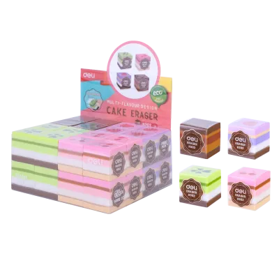 Deli Multi-flavor cake eraser design penghapus kue EH302