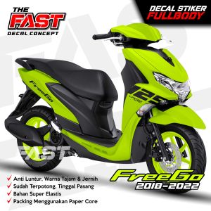 TERBARU Decal Freego 125 2018-2022 Full Body Polos 125 Stiker Yamaha Freego Full Body Sticker Decal Stiker YAMAHA FREEGO LAMA Stiker Motor Freego Full Body Polos 125
