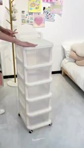 Drawer-style storage toy and snack storage trolley baby supplies multi-layer storage rack