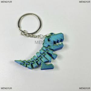 [COD] MENGYUR 3D Printed Dinosaur Keychain Pendant Multi-joint Movable Creative Design Decoration Bag Accessories Charm Gift