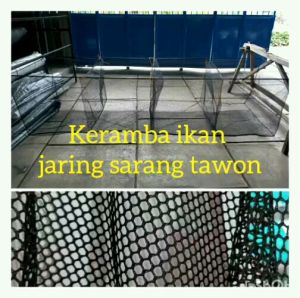 Jaring Keramba ikan sarang tawon sekat 2 3 4