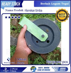 Katrol Kerekan timba Roda 15 Cm Bangunan Timba Sumur Kuat