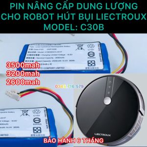 PIN ROBOT HÚT BỤI LIECTROUX CÁC MODEL: ZK901 C30B B6009F5 PROXR500 (LG 3500MAH BẢO HÀNH 9 THÁNG)