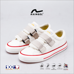 RAINGEL Sepatu Lokal - VIRA/All White