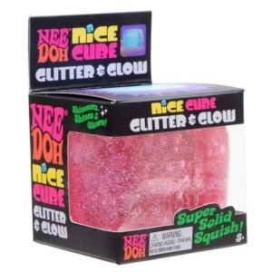 Needoh Nice Cube Toy Stress Relief Block Pinch and Co branded Stress Relief Toy