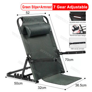Bed Backrest Bed Back Support Lightweight 5 Positions Angle Adjustable Multi-Function for Student Elderly