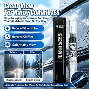 Wiper Blade Repair Pen Noise Reduction Anti-aging Wiper Rubber Restorer Reduce Friction Extend Wiper Life Universal Wiper Repairer