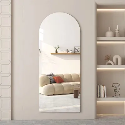Acrylic Arched Wall Mirror Self-adhesive Mirror Flexible DIY Art Acrylic Mirror Living Room Deco