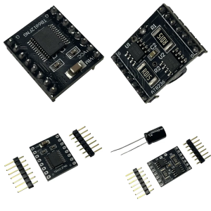 TB6612 AT8236 Motor Driver Module With Thermal Cutoff PWM Signal Speed Adjustment Wide Voltages Compatibility