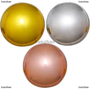 [COD] kunzhan 4D Sphere 32 Inch Metal Mirror Effect Decorative Balloon For Celebrations And Party Decorations Filling With Helium Can Float