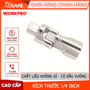 Đầu nối lắc léo có đầu vuông 1/4 inch Workpro - WP275001
