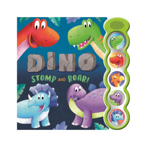 Dinosaur Stomp And Roar Sound Book 5 Buttons (Hardcover)