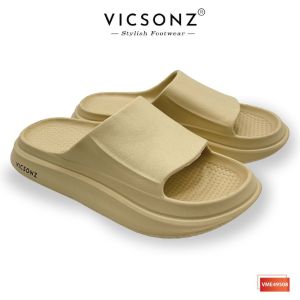 Vicsonz Sandal Lelaki Mens Sandal VME49507/VME49508/VME49509/VME49510 Warna Hitam/Coklat/Kelabu/Putih - Black/Beige/Grey/White