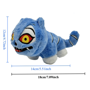 Anime Kpop Demons Hunters Plush Cute Bird Purple Tiger Black Hat Magpie Soft Decor Toy Monster Hunt Girl Group For Fans Gifts