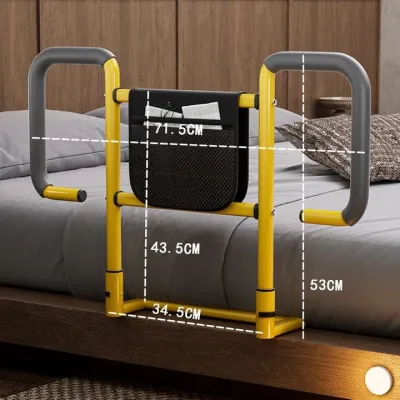 ⭐Baja Karbon⭐Bed Assist Rail Memperluas/Bed rails/Pagar Pengaman/Siderail Bed Pasien/Digunakan Untuk Orang Tua/Ibu Hamil/ Anak-Anak/ Dan Pasien/Mencegah Jatuh/Pegangan Tempat Tidur zyp