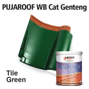 (4 KG) PUJAROOF Water Based Roof Paint Cat Genteng