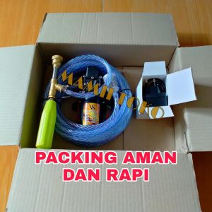Alat cuci motor mini mesin pompa dc steam ac mobil