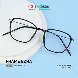 Djava x Urban - Frame Ezra - Kacamata Kotak Korean Style Lentur Reguler