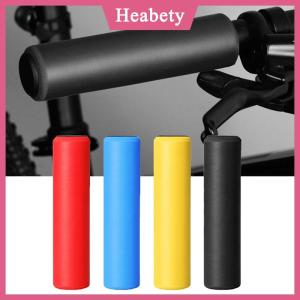 Heabety 1 cặp Silicone đi xe đạp xe đạp Grips ngoài trời MTB xe đạp leo núi tay lái Grips bao gồm chống trượt hỗ trợ mạnh mẽ Grips xe đạp phần