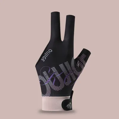 PETIBABY Left Hand Billiards Glove Non Slip Elastic Snooker Billiard Glove Portable Breathable Three Fingers Glove Fitness Accessories