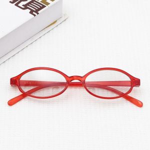 eyeglasses for women anti radiation glasses for girls aesthetic Round Frame Small Oval Frame Glasses Y2k PC Fashion Optical Myopia Glasses Women