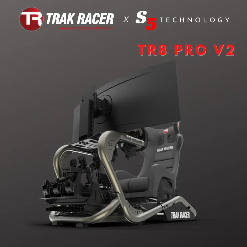 Trak Racer TR8 PRO V2 / Racing Simulator Cockpit / SIM RACING RIG