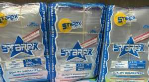 Starex Ice Bag/ Plastic ng Yelo Makapal 100pcs/pack 4x12 Ice Tubig