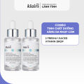 Combo 2 Dear, Klairs Tinh chất Freshly Juiced Vitamin Drop 35mL. 