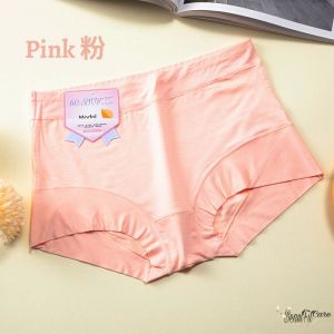 [Free Size] 60s Modal Cotton High Quality Panty Antibacterial Comfort Full coverage Buttock Brief Underpant