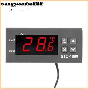 [WYH Store] 👗 NEW 12V/24V/110V/220V STC-1000 Digital Temperature Controller Thermostat w/NTC