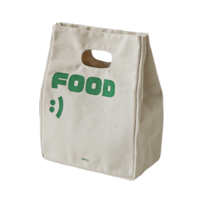 SFFGF Large Capacity Insulated Lunch Bag Aluminum Foil Liner Canvas Portable Picnic Bag Fresh-Keeping Thick Food Storage Bag Work
