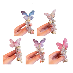 Colorful spirals Hair Coils Soft Elastic Ponytail Ties Girls Women Long Hair Friendly Eye Catching Hair Accessories