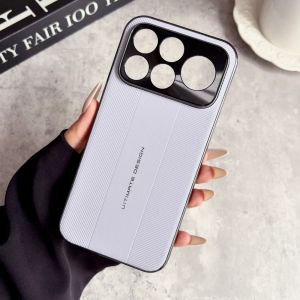 For Xiaomi POCO F9 Ultra Case Luxury Plating Hard PU Protective Back Cover Case For POCO F9 Pro Full Cover Phone Shell