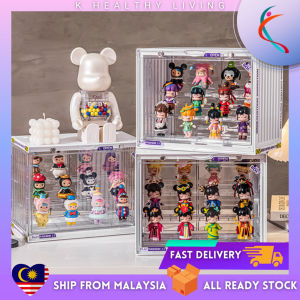 Popmart Display Box Container Mystery Box Storage Toy Lego Figure Acrylic Rack Kotak Simpan Patung Toy Display Figure Acrylic Rack Rak Letak Patung亞克力展示架 娃娃展示盒 Lego展示盒 Figurine display rack Pop Mart Doll display box Display box for lego 娃娃模型手办展示盒