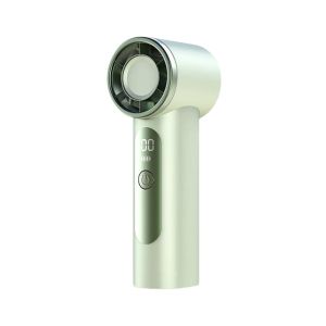 MINIFELE 262 LED Display Mini Handheld Fan High Speed Turbo 100 Speed Levels Desk Fan Air Cooling Turbo Fan Outdoor