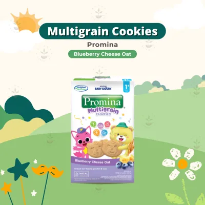 Promina Multigrain Cookies Blueberry Cheese Oat Choco Almond Quinoa 42 gr