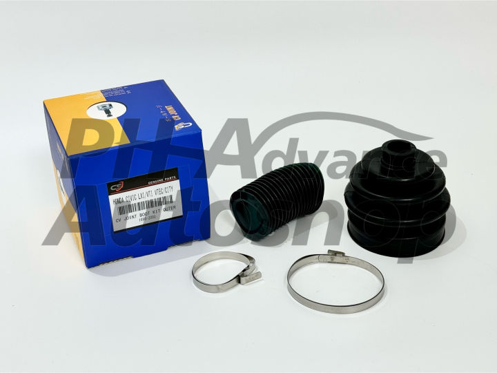 6-Piece Inner & Outer Tie Rod Ends & Bellows Kit For 1996-2000 Honda Civic - Lifetime Warranty 4 thumbnail image