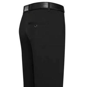 Mens Formal Pant Office Pants for Men Stretchable Elastic Casual Long Trousers Business