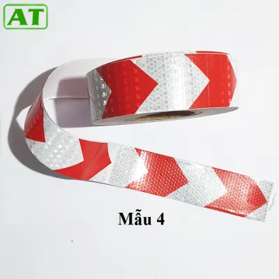 10m Decal Dán Băng Dính Phản Quang Cảnh Báo An Toàn Dán Ô Tô Xe Hơi Rộng 5cm