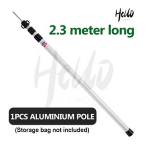 2pcs Thicken Aluminum Alloy Tent Pole Replacement Poles Accessories for Camping Hiking Backpacking Tent  SH062