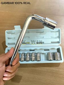 KUNCI SOK SET 10 Pcs Tool Kit Kunci Pas Sok Sock Socket Set Kombinasi
